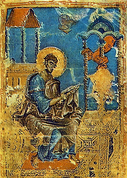 Галицкое Евангелие (ГТГ. № 000). Евангелист
