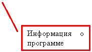 Выноска 2: Информация о программе