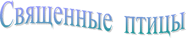 Священные птицы