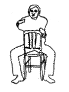 Рис.67. Европейская и американская манеры скрещивания ног