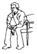 Рис.69. Готовность стоя и сидя