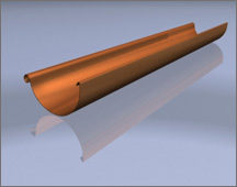 Желоб водосточный