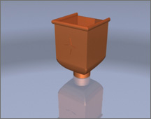 Водосборная воронка для кровли