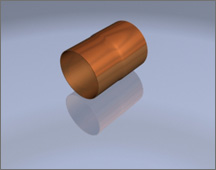 Соединитель трубы с расширением