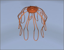 Паук для зажиты от мусора в воронку