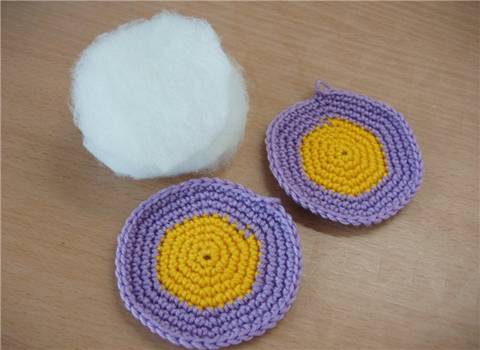 вязаные цветочки