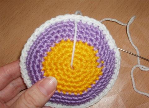 вязаные цветочки