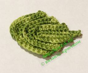 листья крючком