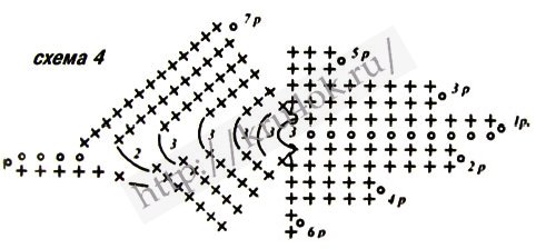 листья крючком