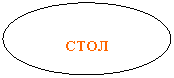 Овал: СТОЛ
