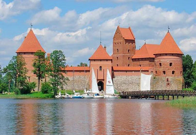 Тракай - Автомобильный тур по Литве, Латвии и Эстонии