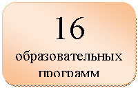 Скругленный прямоугольник: 16 образовательных программ