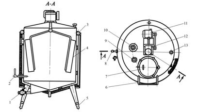 D:\Docs\ - Оборудование\Рисунки\Рисунок 22-3 Резервуар ОТН-1000.bmp